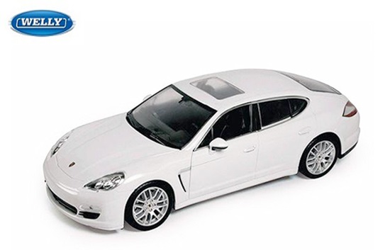 Welly 1/24 Porsche Panamera S 2009 White